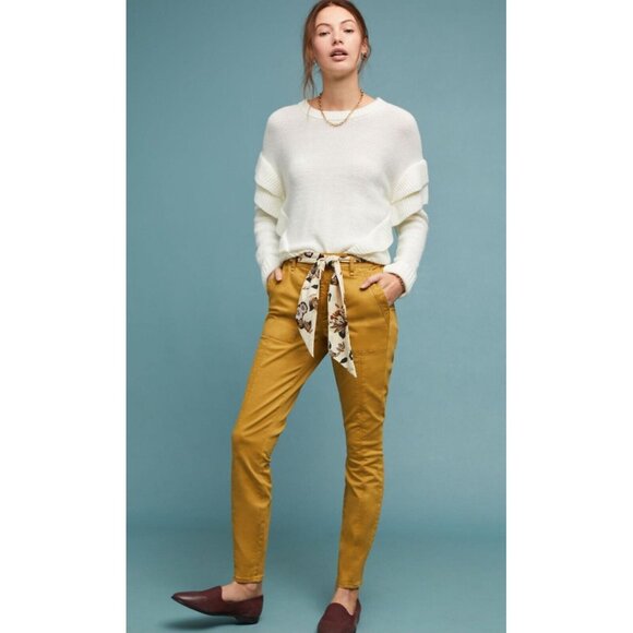 AG Adriano Goldschmied Gray Purple Anthropologie Yellow Women Jeans Lot of 3 25R - Picture 2 of 12